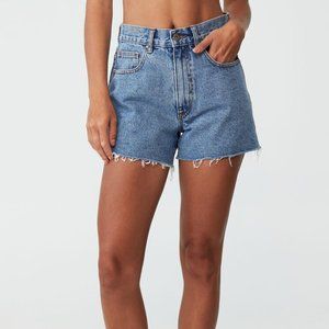 A-line denim shorts Cotton On